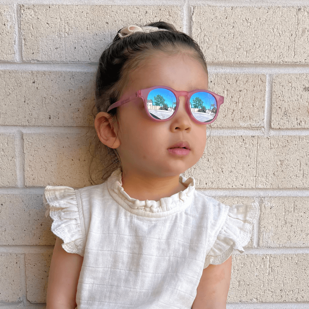 Original Keyhole-Fuchsia-Haze With Purple Mirror Lenses