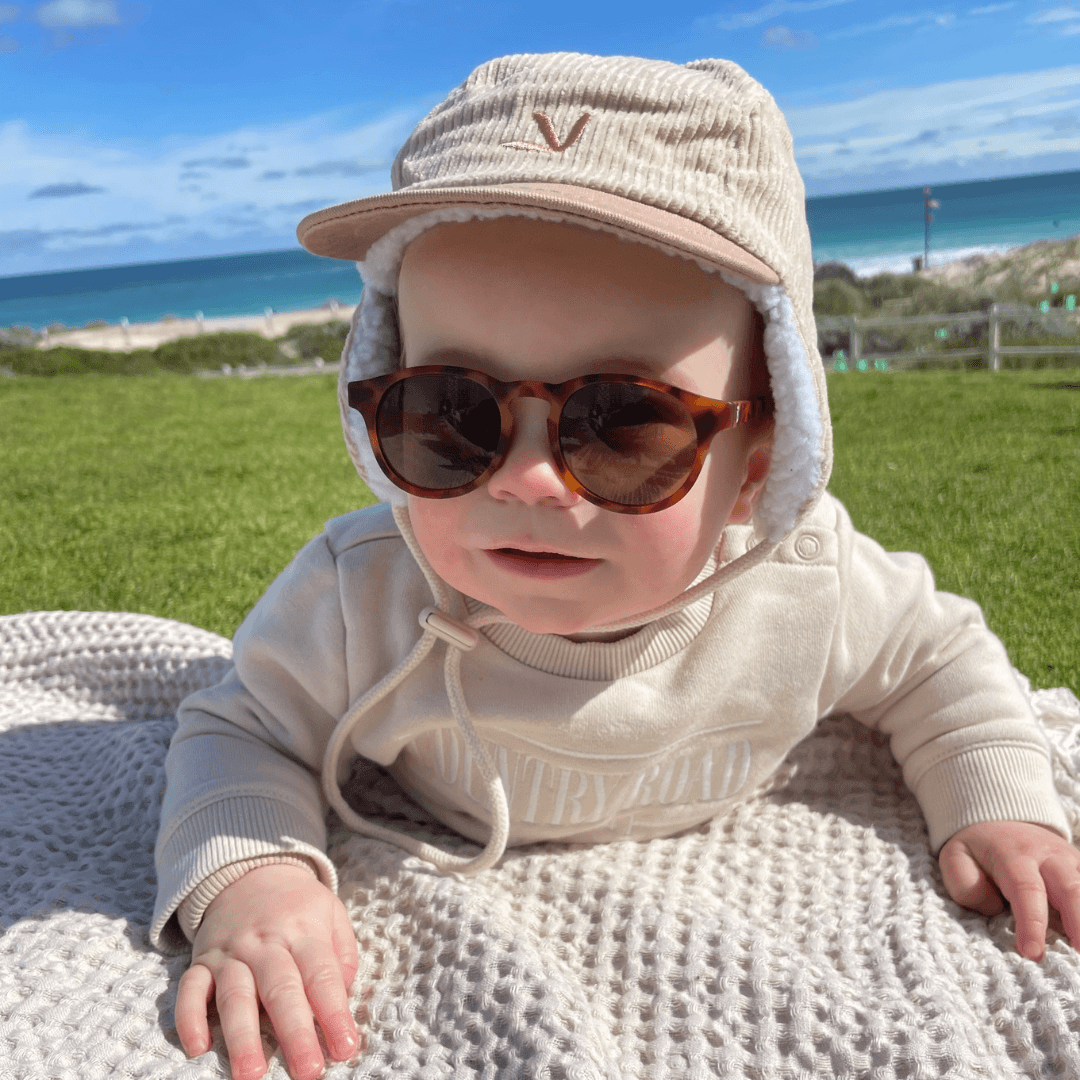 Polarised Keyholes - Totally Tortoise/Amber Lenses