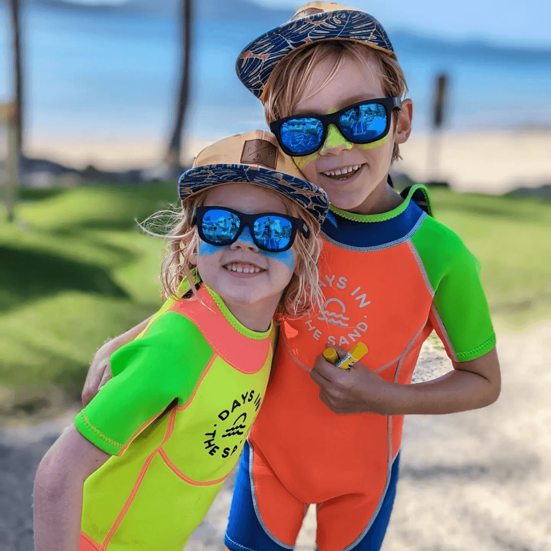 Polarised Navigators - Jet Black/Cobalt Lenses