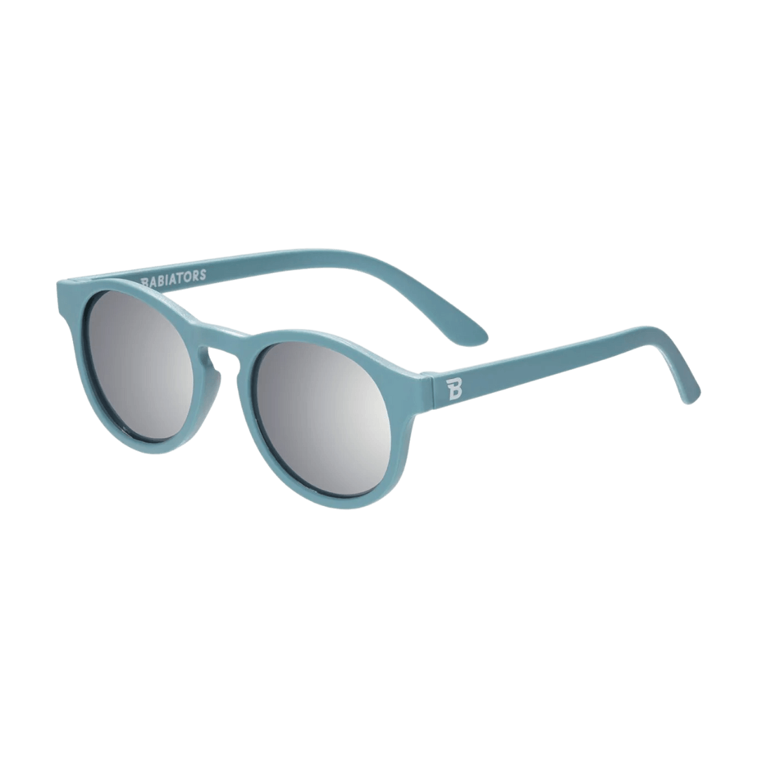 Limited Edition Keyholes - Seafarer Blue - Silver Mirrored Lenses