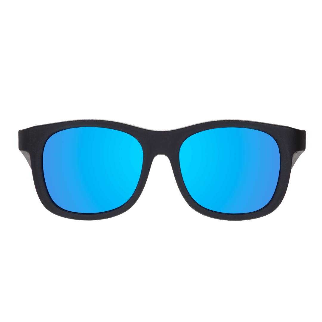 Polarised Navigators - Jet Black/Cobalt Lenses