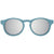 Limited Edition Keyholes - Seafarer Blue - Silver Mirrored Lenses