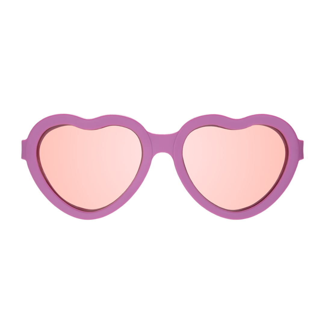 Polarised Hearts - Berry Jam Heart with Pink Mirrored Lenses