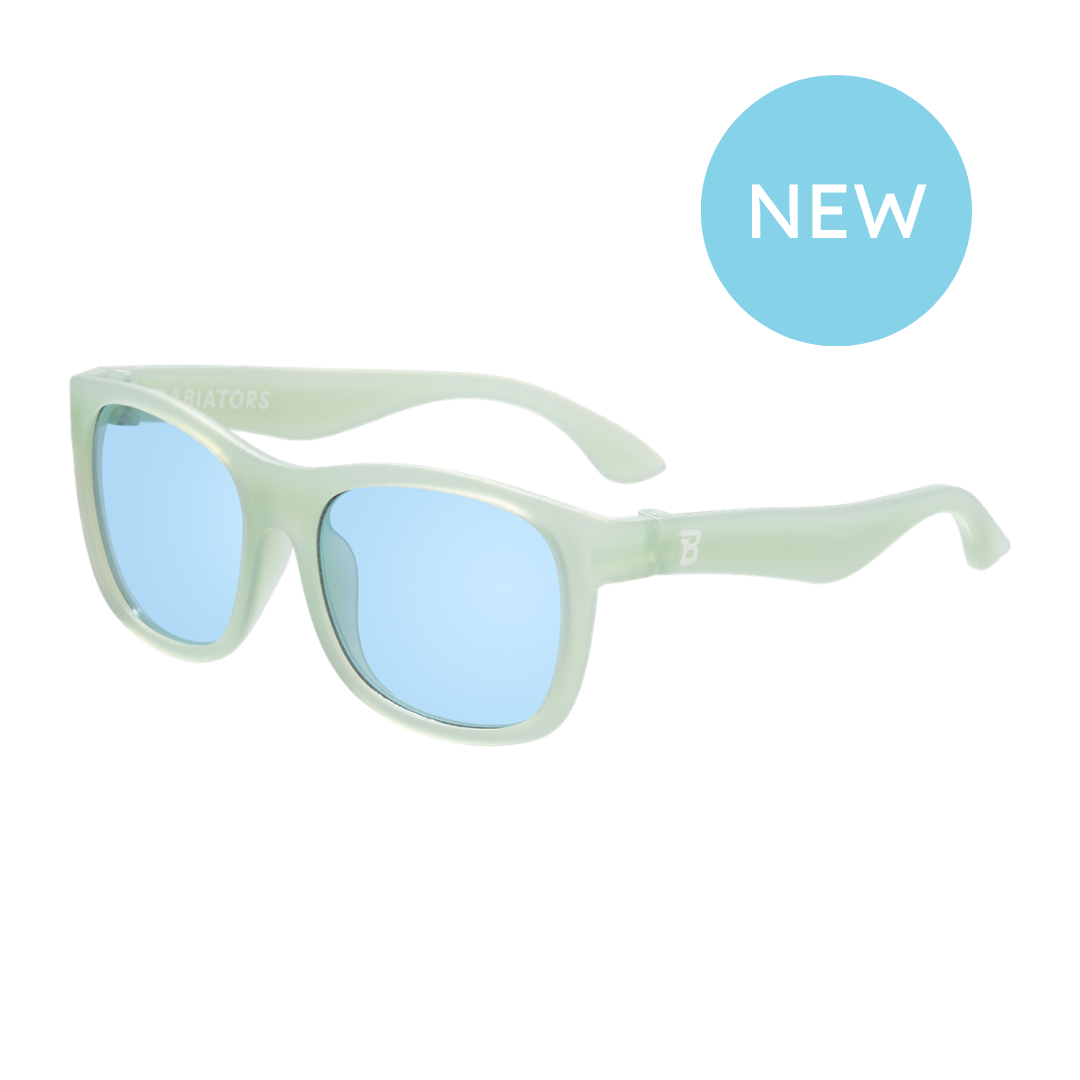 Translucent Navigators - Garden Sage with Blue Lenses