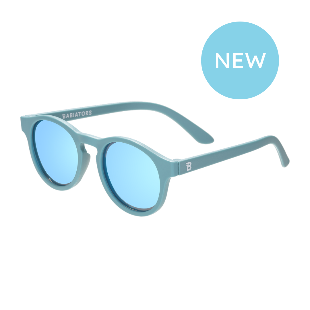 Polarised Keyholes - Ocean Breeze with Teal Mirrored Lenses