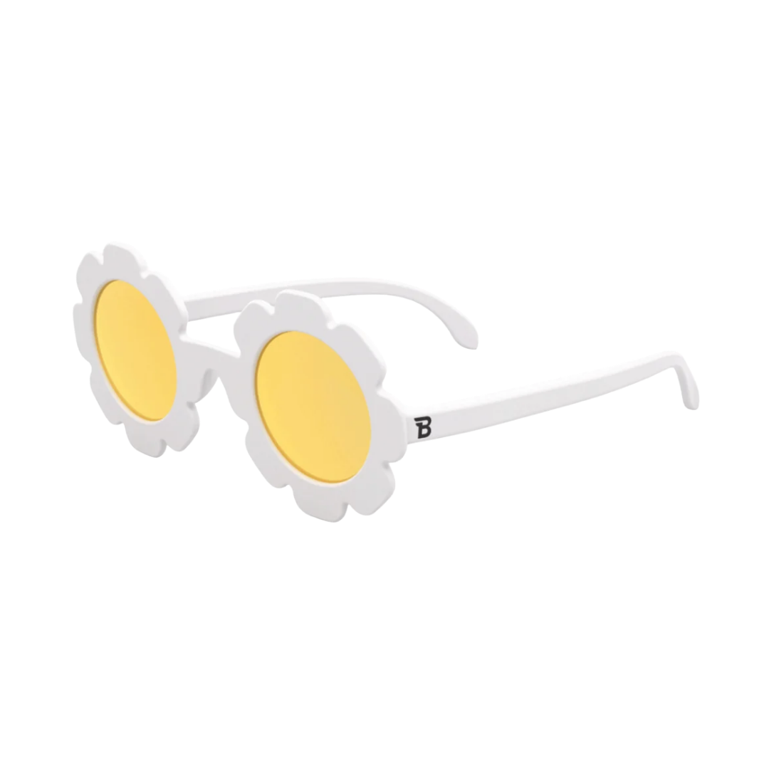 Polarised Flowers - Daisy With Yellow Mirror Lenses