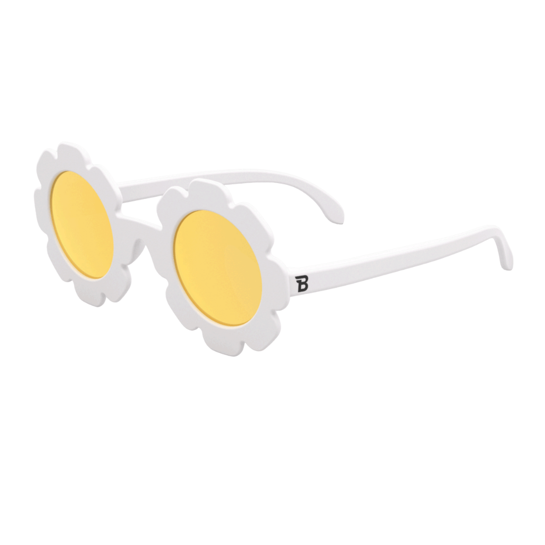 Polarised Flowers - Daisy With Yellow Mirror Lenses