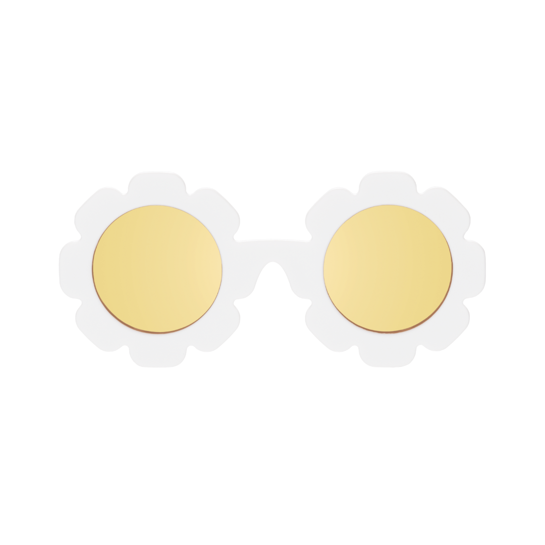 Polarised Flowers - Daisy With Yellow Mirror Lenses