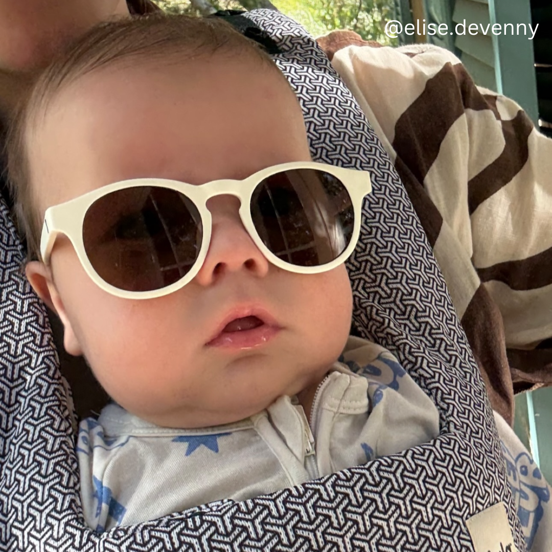 Original Keyholes - Sweet Cream/Amber Lenses