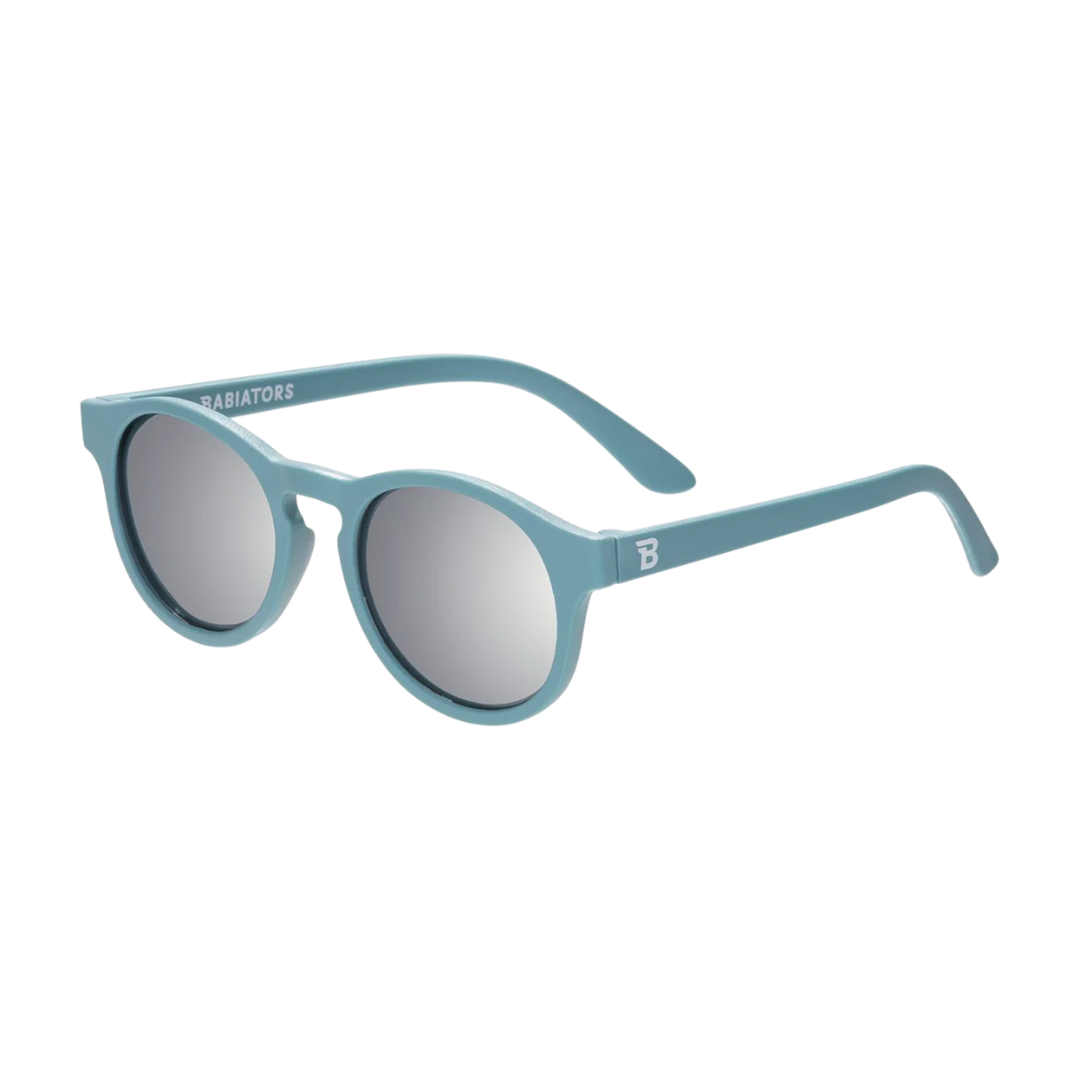 Limited Edition Keyholes - Seafarer Blue - Silver Mirrored Lenses