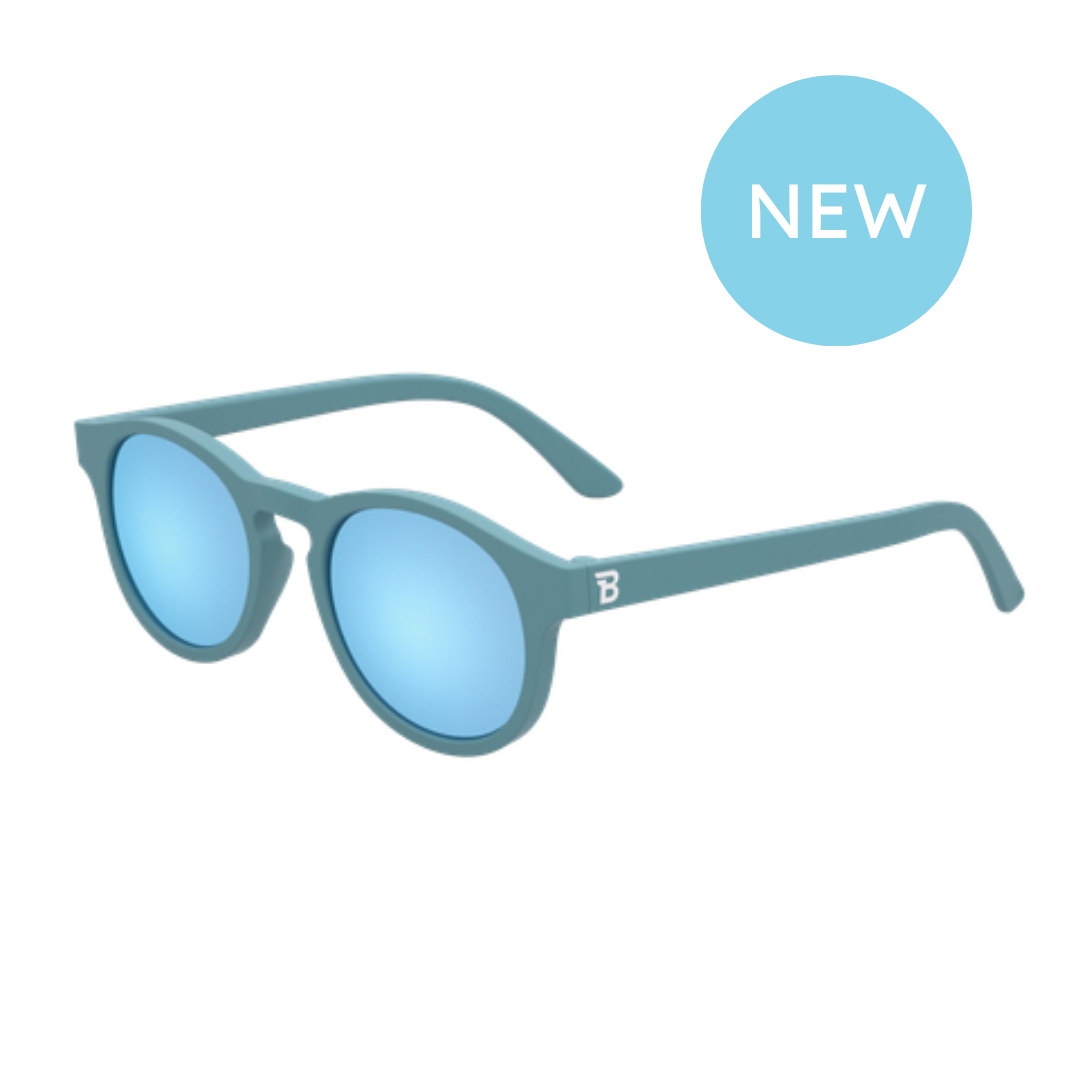 Polarised Keyholes - Ocean Breeze with Teal Mirrored Lenses