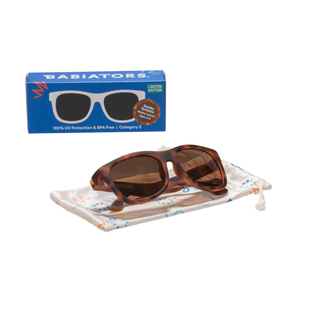 Polarised Navigators - Totally Tortoise/Amber Lenses