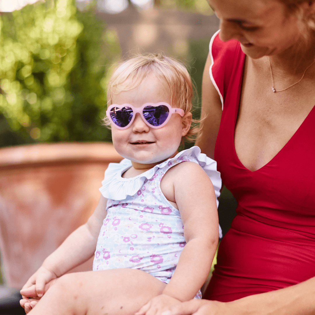 Polarised Hearts - Frosted Pink