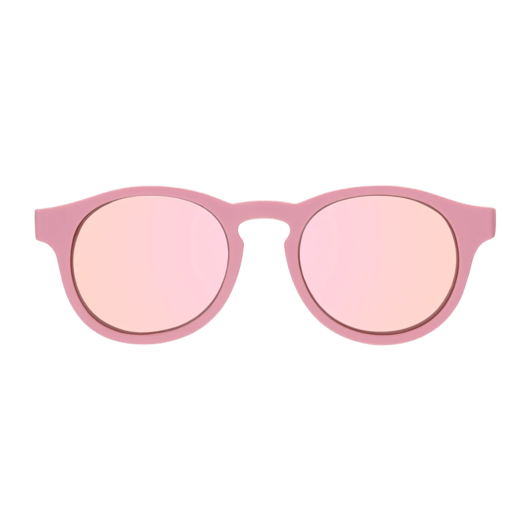 Polarised Keyholes - Pretty In Pink/Mirrored Lenses