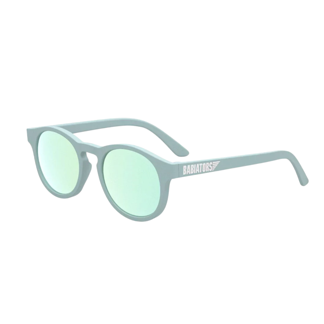 Polarised Keyholes - Seafoam Blue/Mirrored Lenses