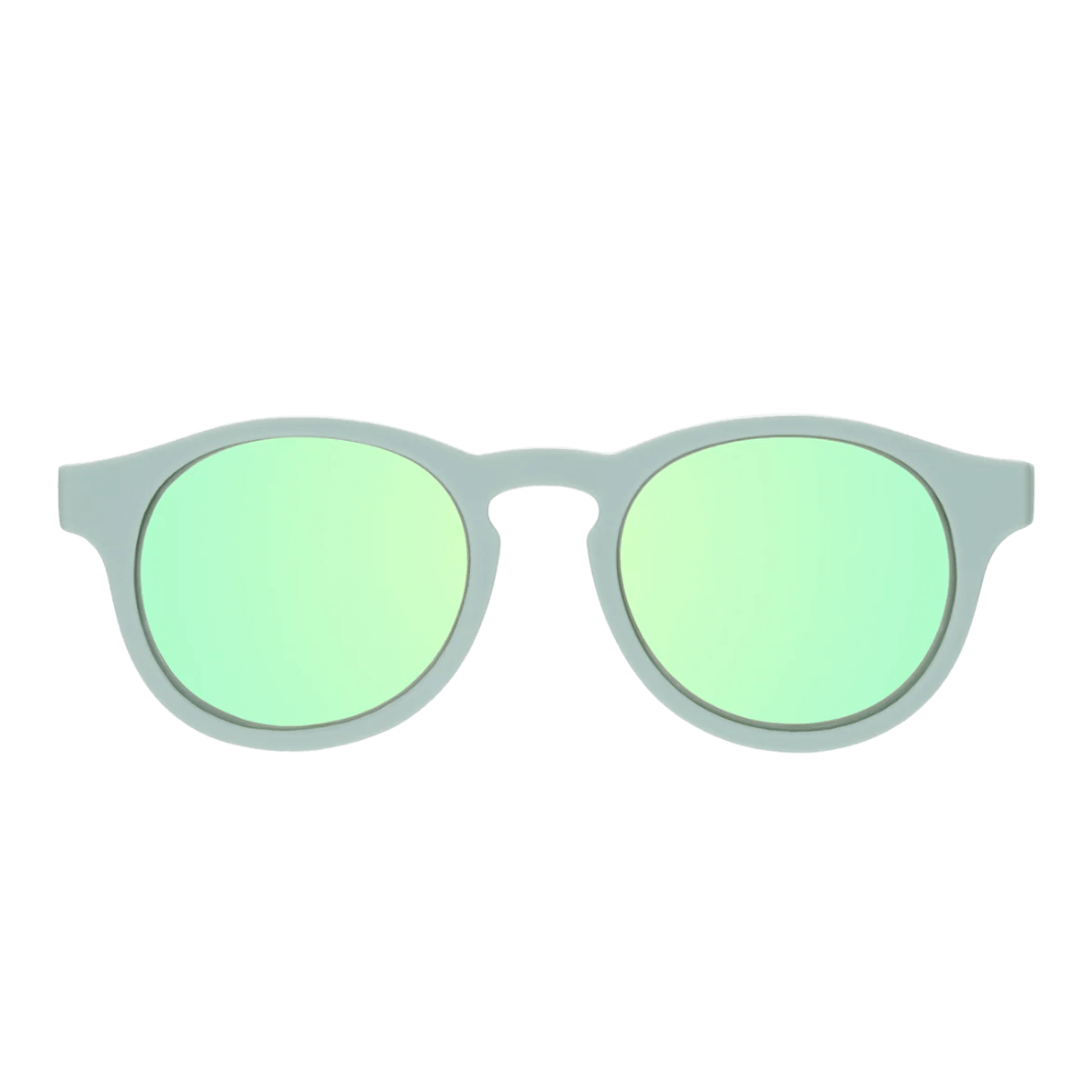 Polarised Keyholes - Seafoam Blue/Mirrored Lenses