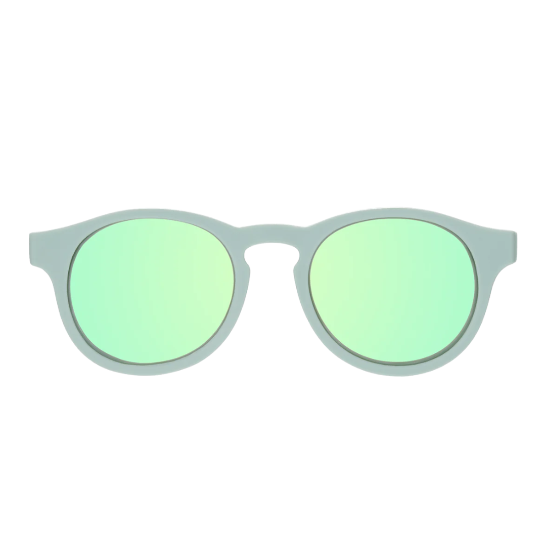 Polarised Keyholes - Seafoam Blue/Mirrored Lenses