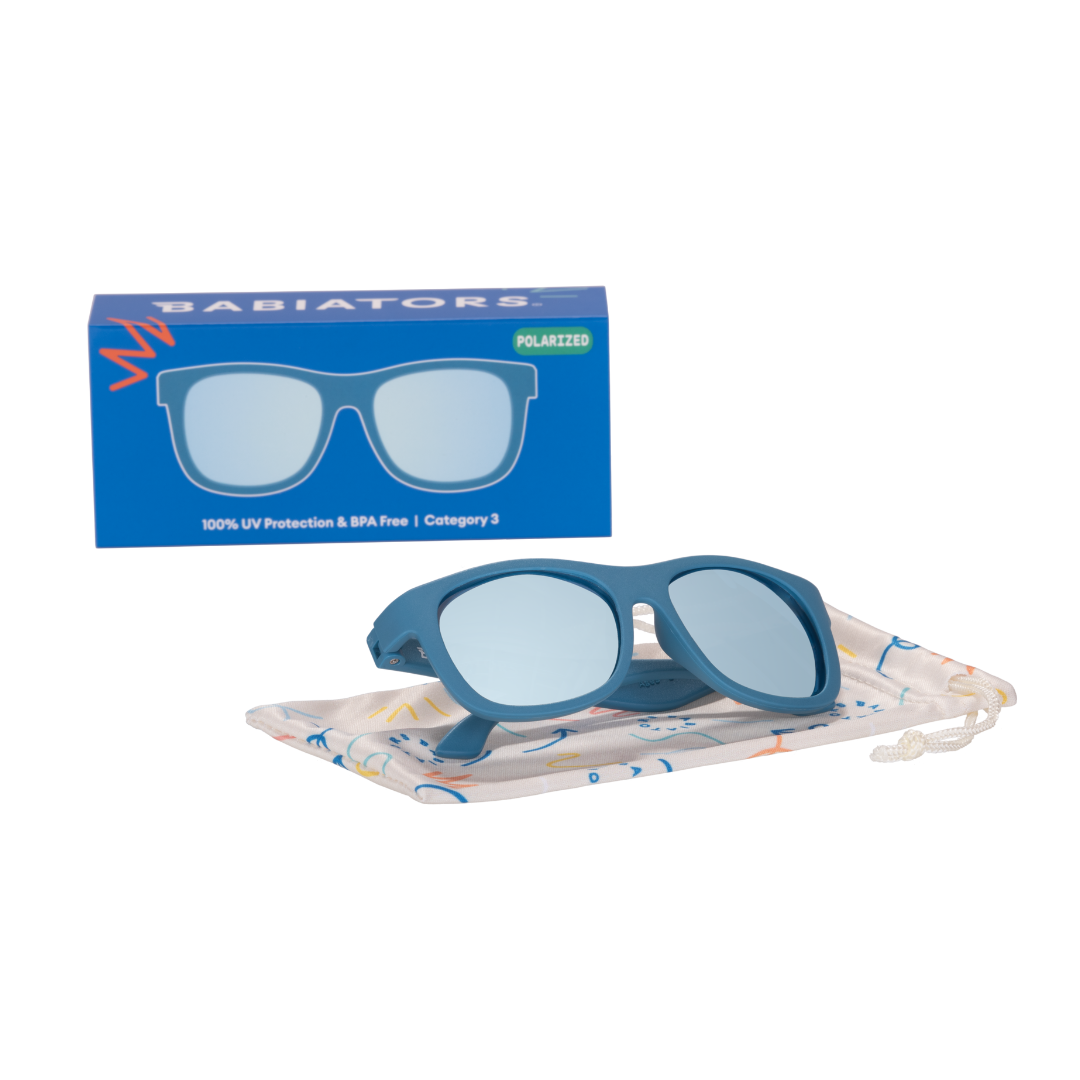 Polarised Navigators - Midnight Blue/Light Blue Mirror