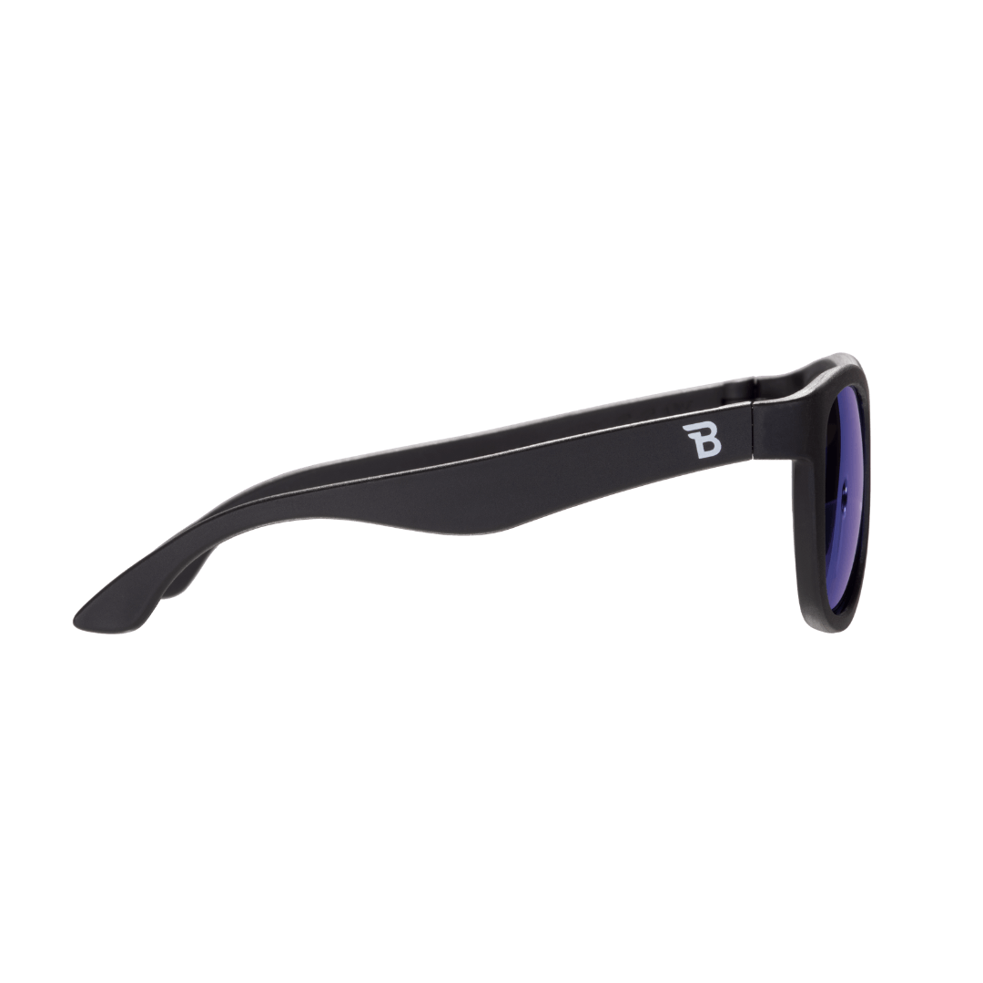 Polarised Navigators - Jet Black/Cobalt Lenses