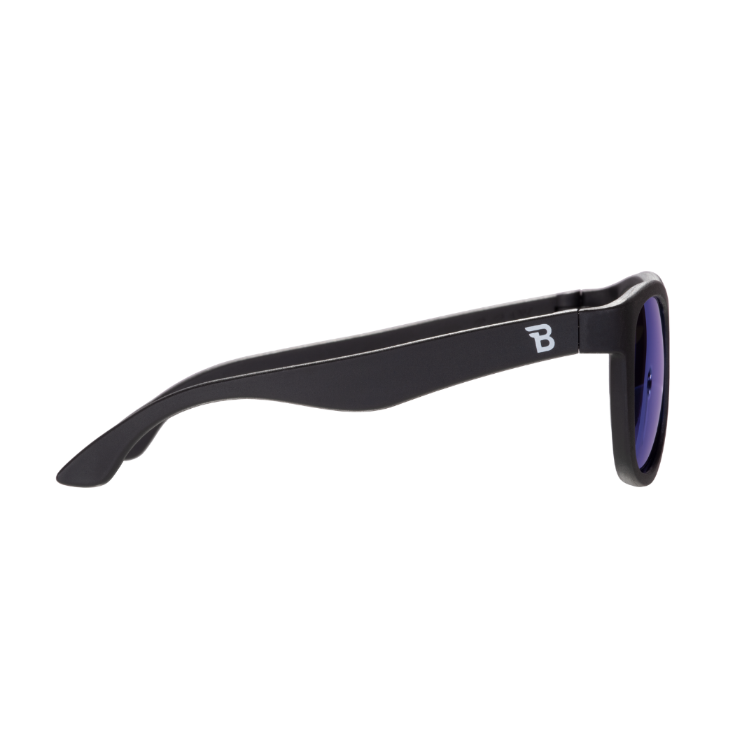 Polarised Navigators - Jet Black/Cobalt Lenses