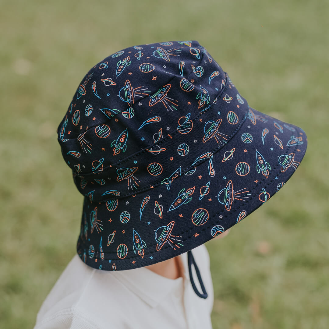 Kids Bucket Sun Hat - Space