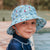 Kids Beach Bucket Swim Hat - Sails