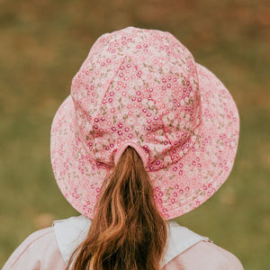 Kids Ponytail Bucket Sun Hat