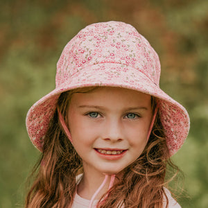 Kids Ponytail Bucket Sun Hat