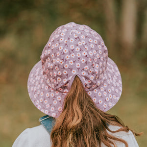 Kids Ponytail Bucket Sun Hat