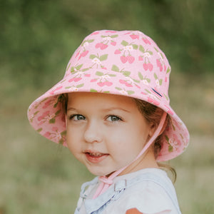 Kids Ponytail Bucket Sun Hat