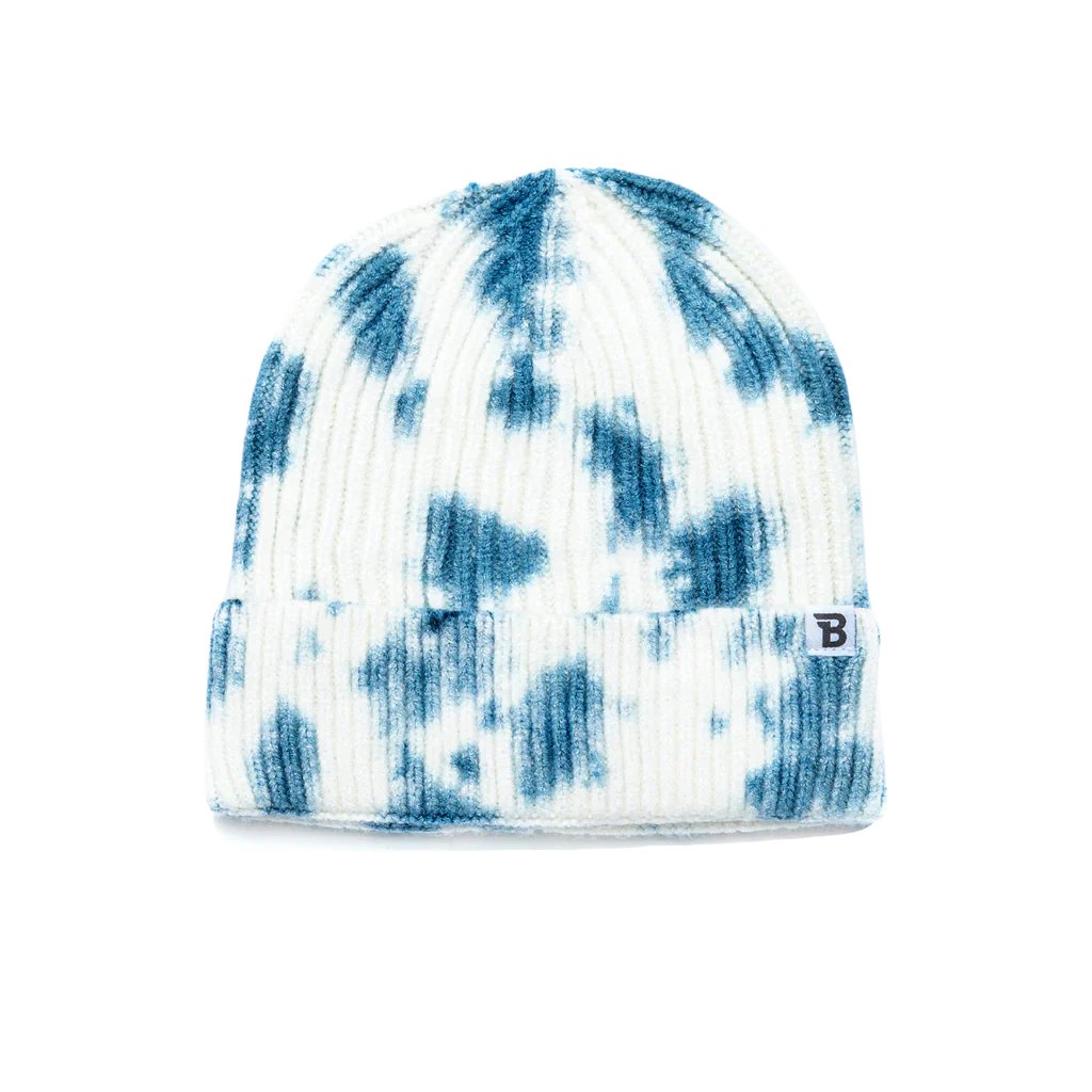 Tie Dye Beanie - Blue