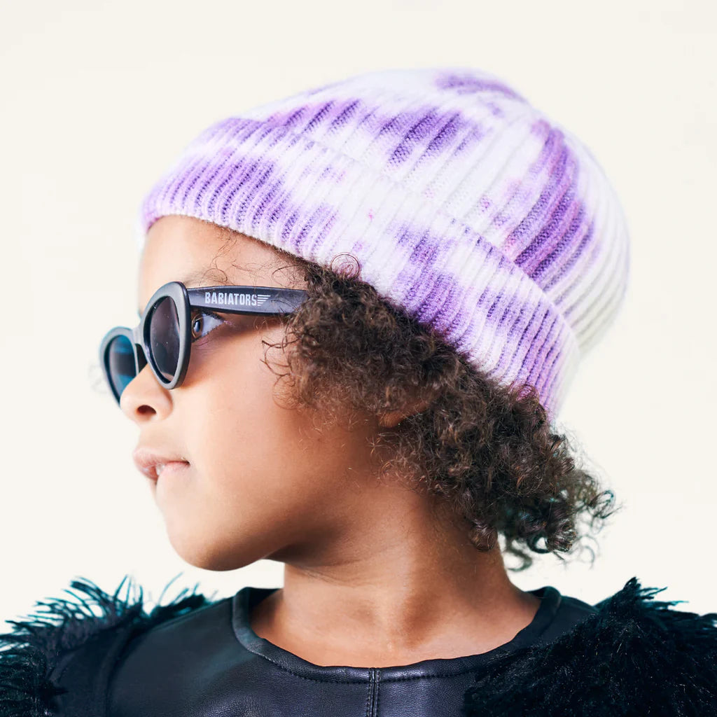 Tie Dye Beanie - Purple