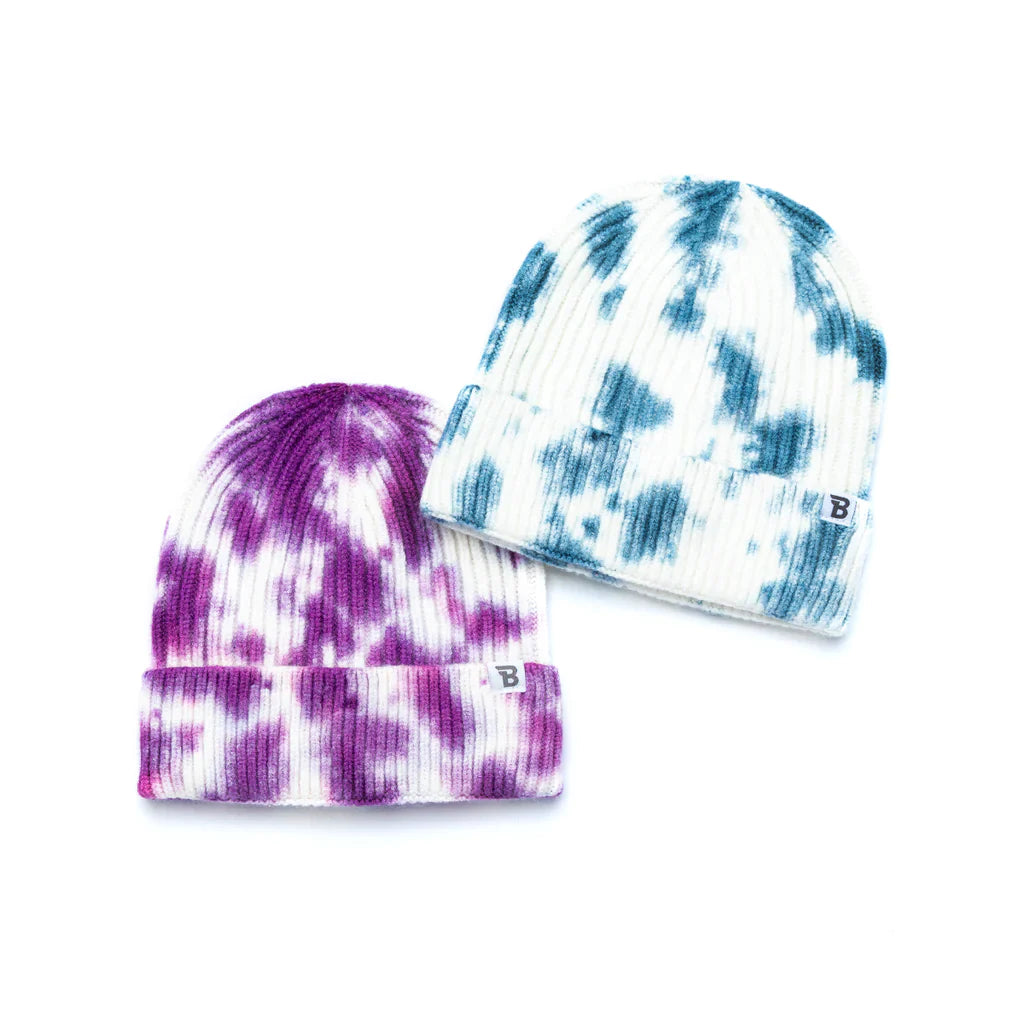 Tie Dye Beanie - Blue