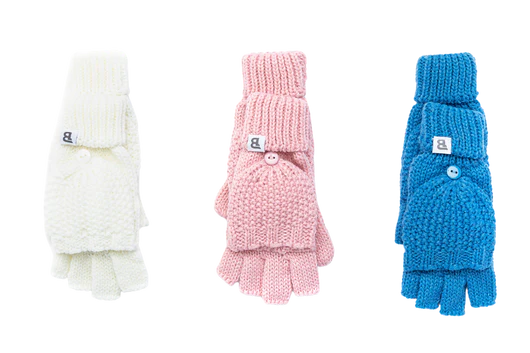 Convertible Gloves by Babiators - Cream