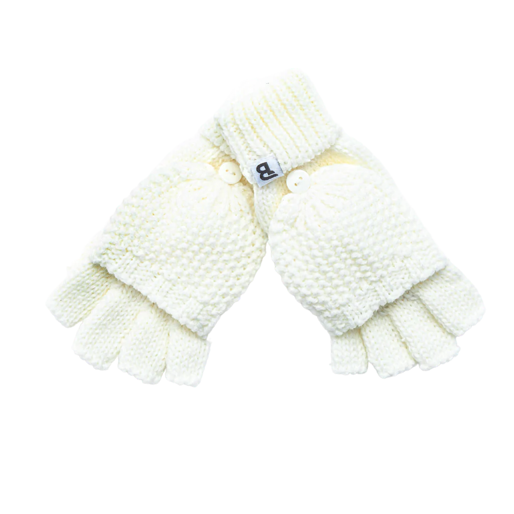 Convertible Gloves by Babiators - Cream