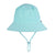 Kids Beach Bucket Swim Hat - Aqua